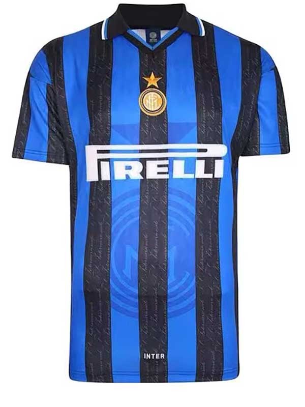 Inter milan home jersey mens retro shirt 1997-1998